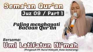 Sima'an Qur'an Nyai Hj. Latifah | JUZ 09 part 1#quran #vlog #ngaji