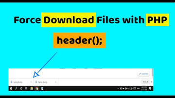 How to download file with PHP || Easy Coding