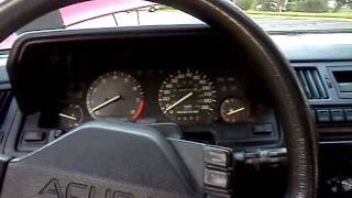 Acura Integra 1987 walk around and drive