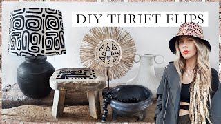 3 DIY home decor thrift flips