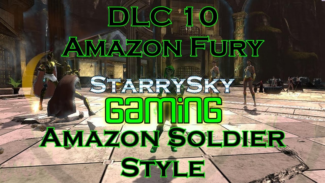 DCUO (DLC 10) Amazon Fury - Amazon Soldier Style!