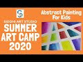 Easy and Colourful | Abstract Painting | For Kids | Summer Art Camp | Quarantine Activity |
