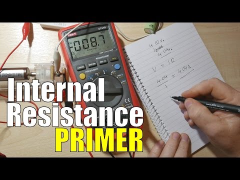 Video: How To Measure The Internal Resistance Of A Battery