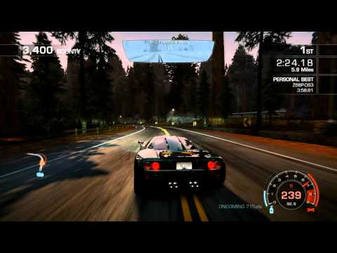 NFS Hot Pursuit 2010 Faster Than Light 3 57 71 Mclaren F1