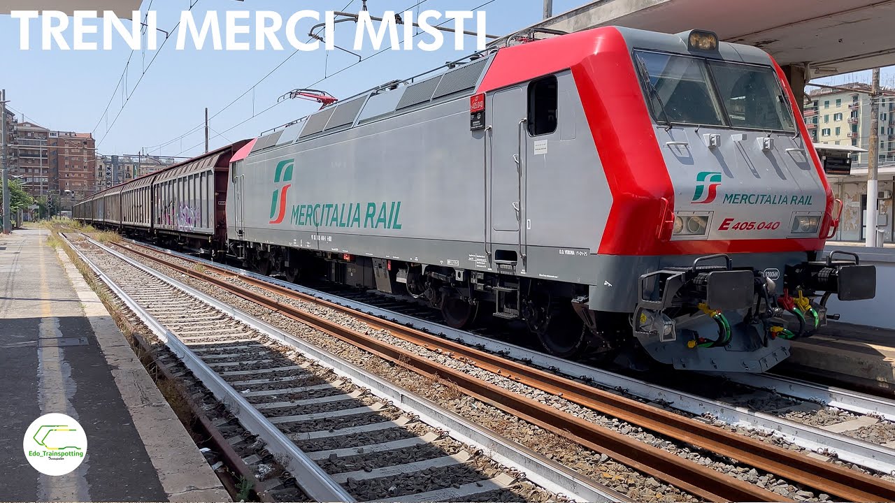 [4K60FPS] TRENI MERCI MISTI TRA ROMA E BOLOGNA: NCL, MRS, TME & MRI!