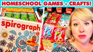 FUN Homeschool Supplies Haul | Dollar Tree, Target, Walmart | Back to School Shopping 2018