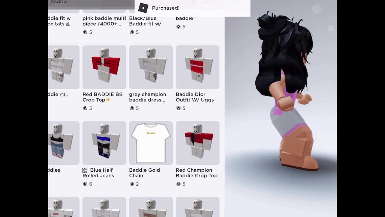 3 robux shopping sprees be like #fypシ