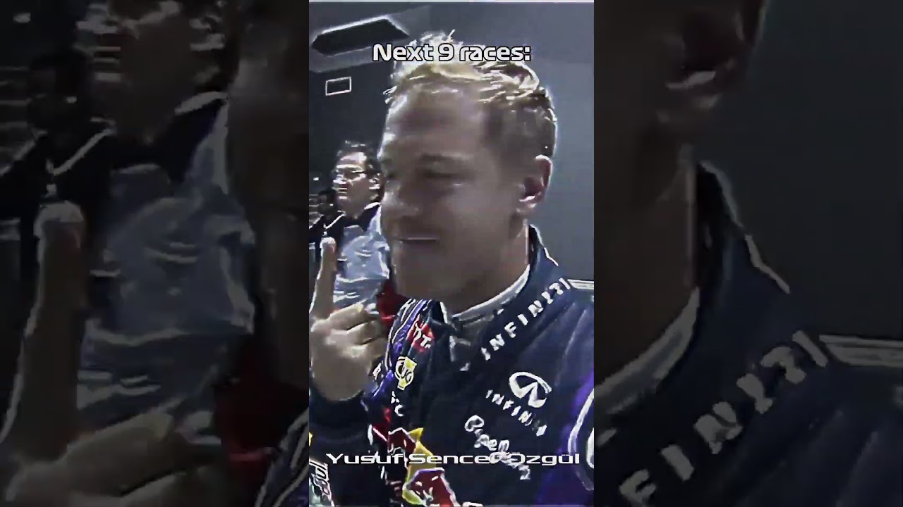 Sebastian Vettel's domination in 2013 🔥 