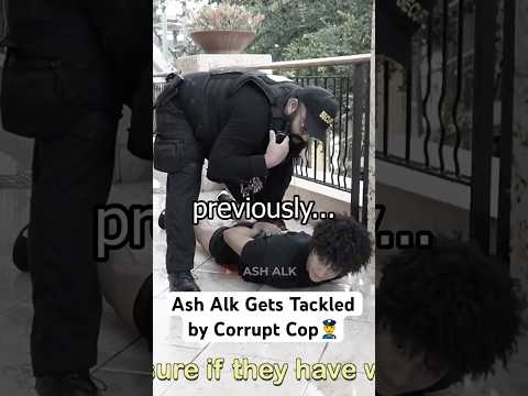 10 Cops Tackled & Arrested Me.. 💀👮 via: @AshAlkk