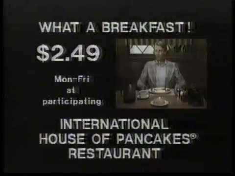 International House Of Pancakes 1981 Commercial