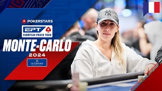 EPT Monte-Carlo 2024 5K€ MAIN EVENT (P. 2) - Jour 3 avec Benny & Yu | PokerStars en Français