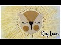 DIY CABEZA DE LEON | DECORACION HABITACION INFANTIL LOW COST | DECORACION ANIMAL. FACIL Y RAPIDO 🔨😍