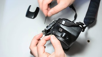 How to fix a stuck built-in flash on a Canon 550d
