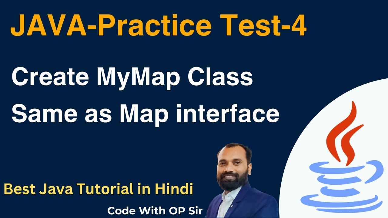 Java Test-4 | Map Interface in java | Practce Code of Map - YouTube