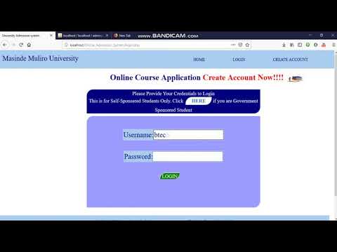 Online University Admission System