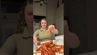 Asmr seafood boil mukbang #shorts