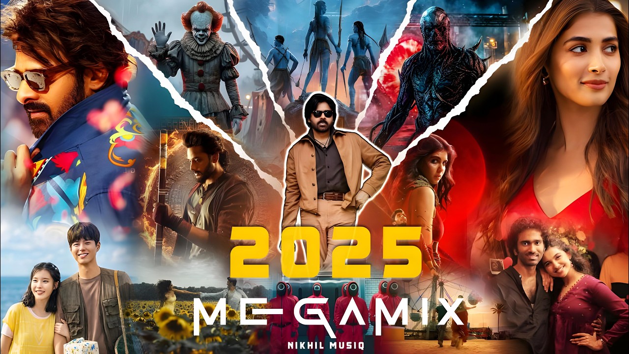 YEAR-END MEGAMIX 2025 | TEASER | NIKHIL MUSIQ | 4K