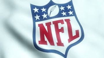 NFL Logo Flag Animation Loop