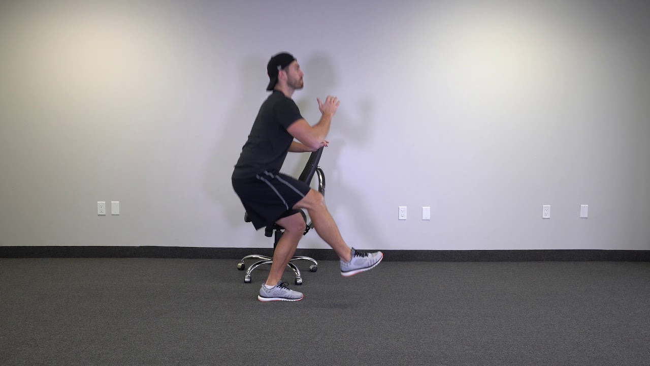 Hand Supported 1/2 Pistol Squat - YouTube