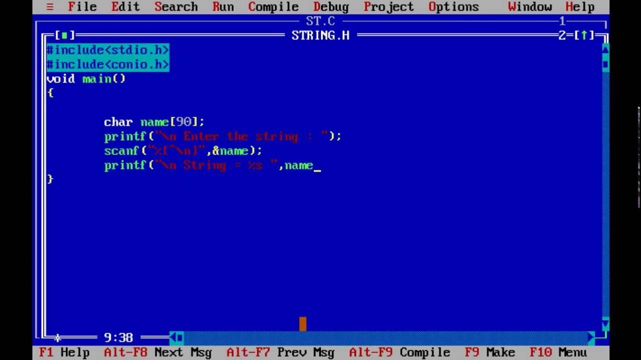 Input function Scanf use . scanf use. scanf read all string. - YouTube
