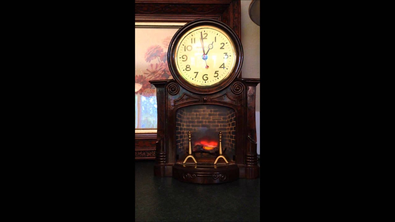 Fireplace Clock YouTube