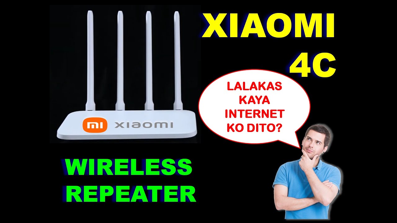 XIAOMI 4C SETUP AS WIRELESS REPEATER YouTube