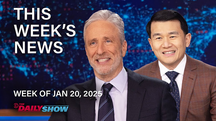 Jon Stewart on Trump's Inauguration & Ronny on Jan. 6 Pardons & DEI Rollbacks | The Daily Show