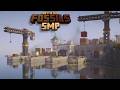 I built an Industrial Harbor for KOTACORP!!- The Official Fossils SMP (Minecraft Dinosaurs Survival)