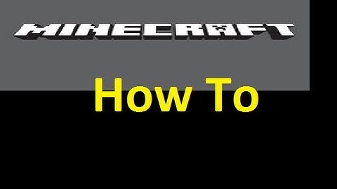 Minecraft - How To - Keep inventory after death