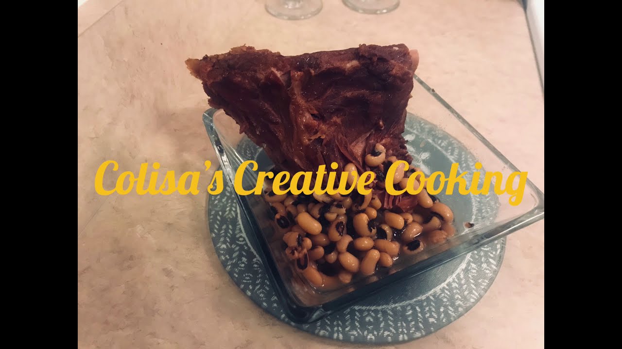 Smoked neck bones and blackeye peas YouTube