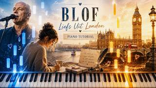 BLOF - Liefs Uit Londen Beginner Piano Les! Speel het hele liedje!