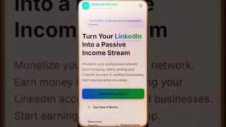 Rent your Linkedin #digitalincome #earnwhileyousleep #financialfreedom #freelancing #linkedintips