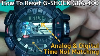 How To Reset Casio G-SHOCK GBA-400 Bluetooth Connected Watch | SolimBD screenshot 1