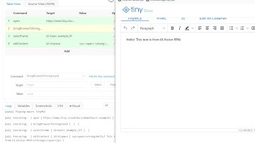 Selenium IDE++ editContent command