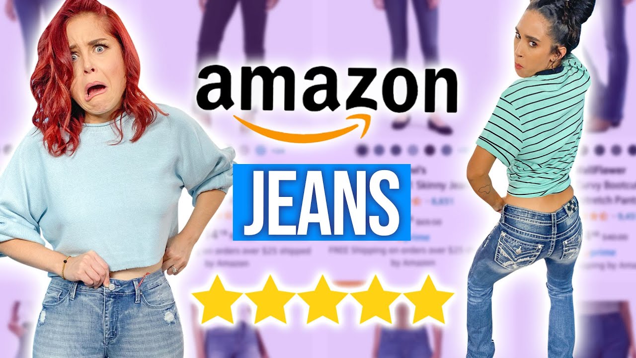 Guessing 1 Vs 5 Star Amazon Jeans Youtube