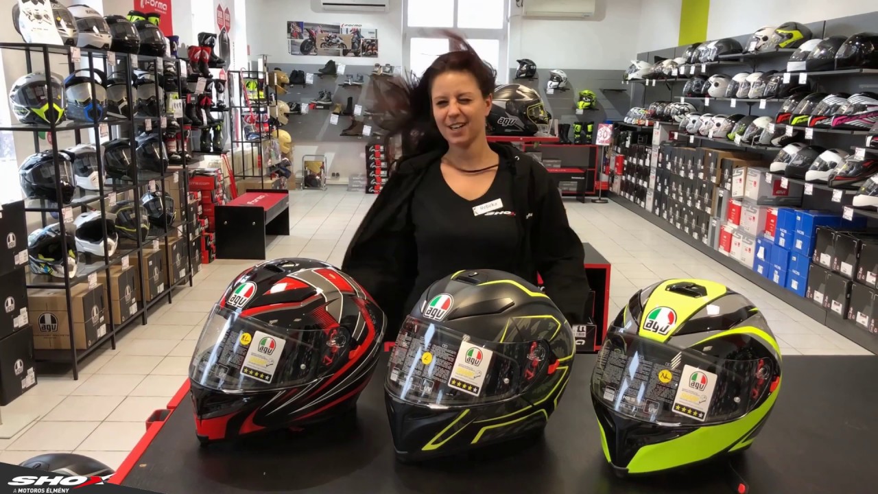 AGV K5 S bukósisak - YouTube