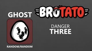Brotato - Ghost (Danger 3) with ghost axes and ghost flints