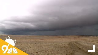Watch a cold front roll through Colorado