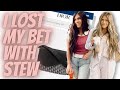 I LOST OUR BET! I'M BRONDE AND STEW HAS A NEW DIOR BAG | JZ STYLES