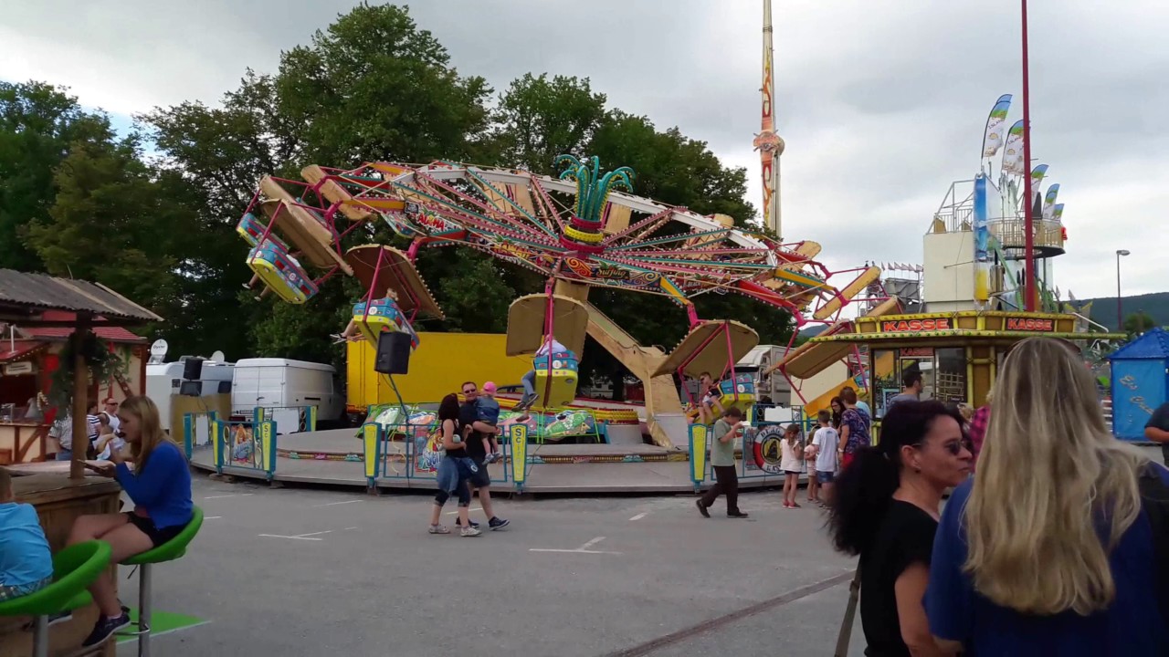 Eschwege Johannisfest 2017 alle Fahrgeschäfteinkl. der Neuheit 2017 Mr. Gravity