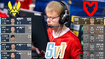 Best Pro 1v5 Clutches In CS2