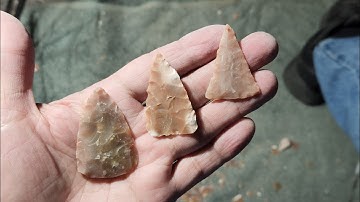 1942 - Part 2/5 - Flakes from the "Easy Peasy" Video #flintknapping