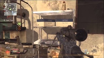Crazy MW2 Spawn Shot!