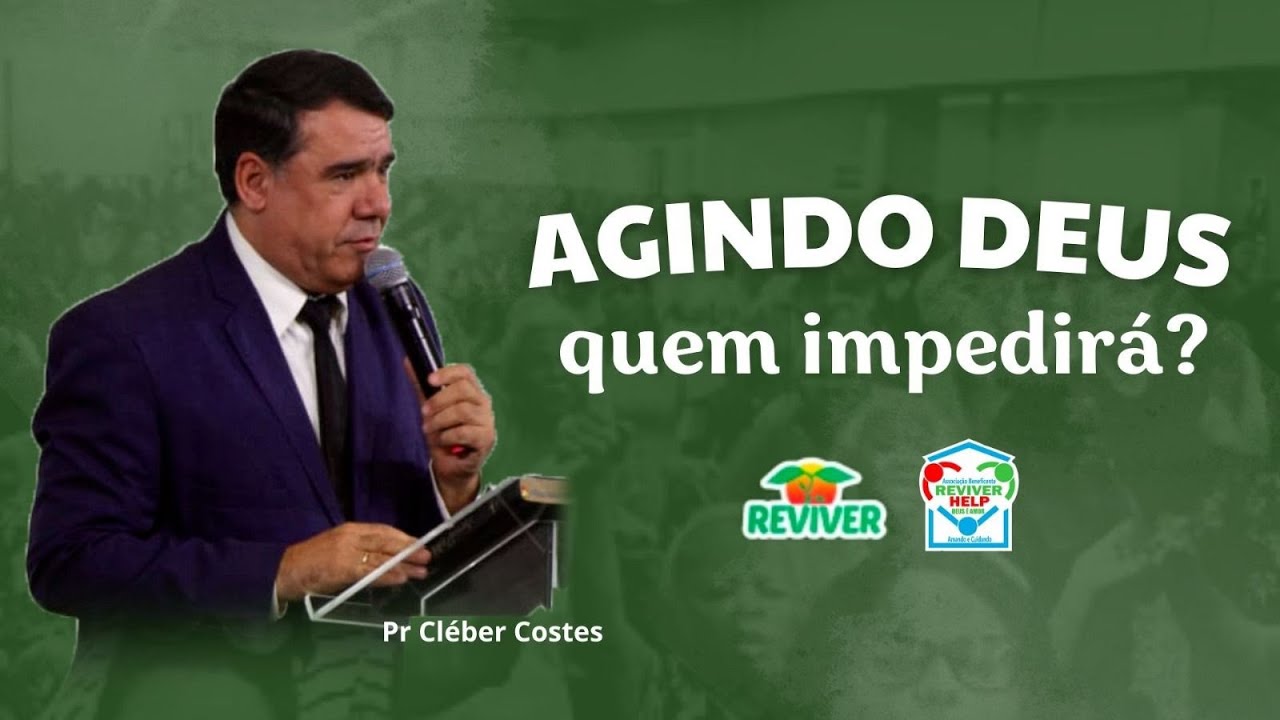 Pr. Cleber de Oliveira | Tiago 5:7-8 | Fundação Reviver | IPDA AO VIVO | 20/02/2025