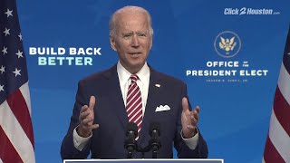 Biden lays out plan for economic recovery amid pandemic