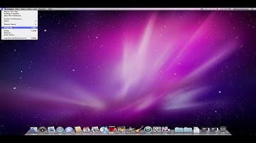 Mac OS X: Basics - Introduction to the Apple Menu