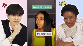 Korean Teen and American React To TIK TOKS ONLY BLACK PEOPLE WILL FIND FUNNY