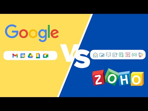 Google Workspace alternative: G Suite vs Zoho comparison in 9 minutes!