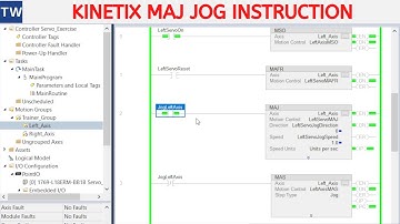 How to Jog a Kinetix Servo in Studio 5000