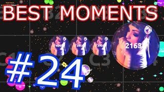 Agar.io - MARL AWESOME MOMENTS COMPILATION | Double Splits, PopSplits, Pre-Splits